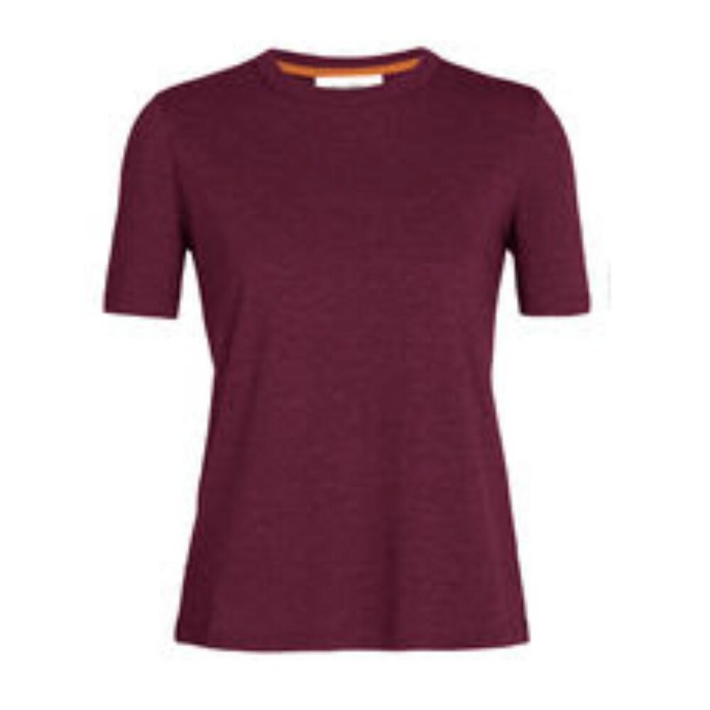 Icebreaker - Women's Tencel™ Cotton Short Sleeve T-Shirt - Cherry - Size XL